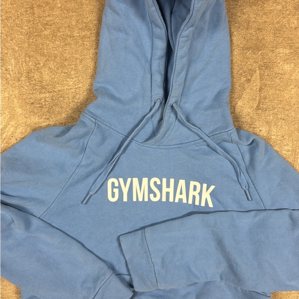 Gymshark Winter Blue Cropped Pullover